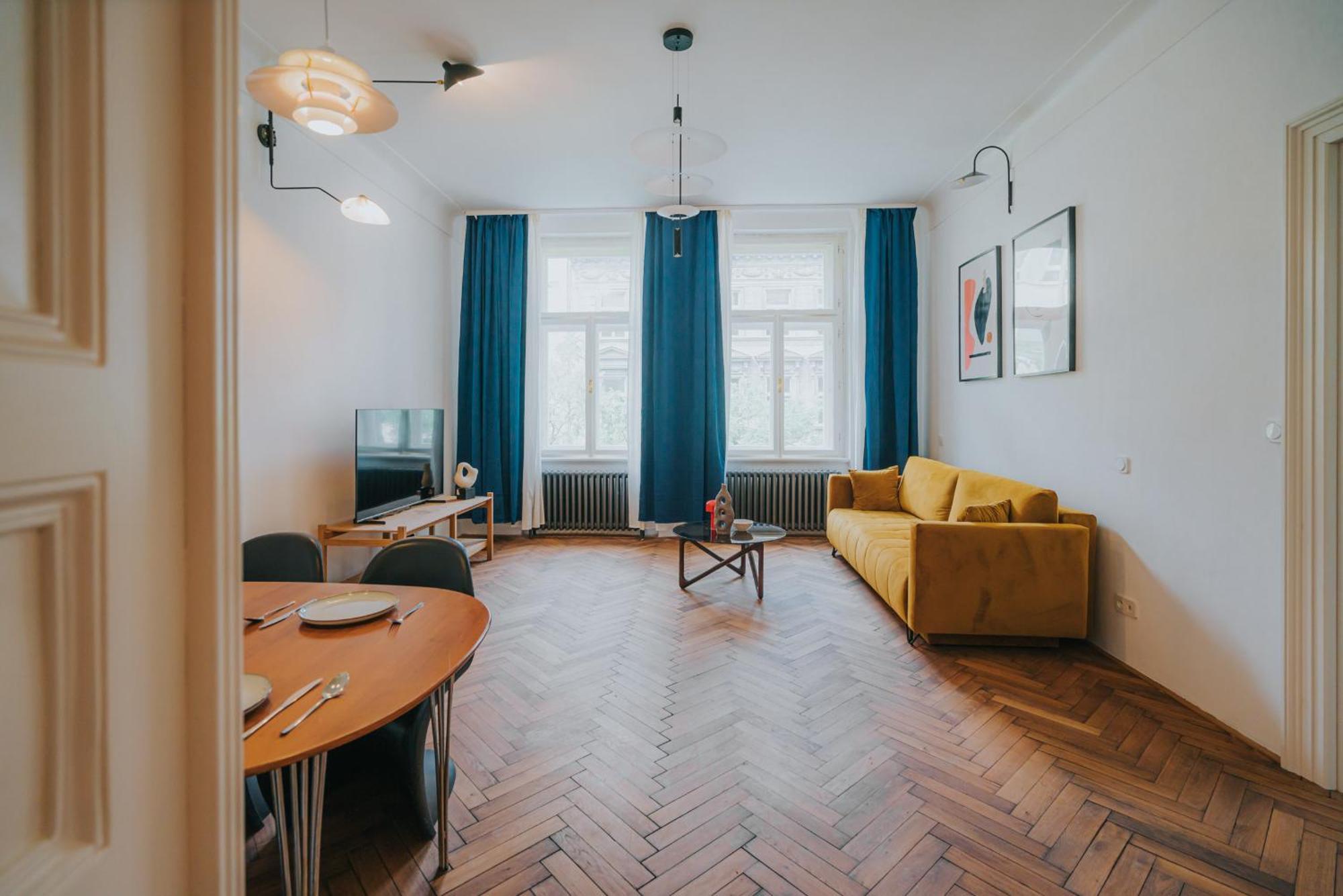 Aparthotel Bohemian Experience Prag Exterior foto