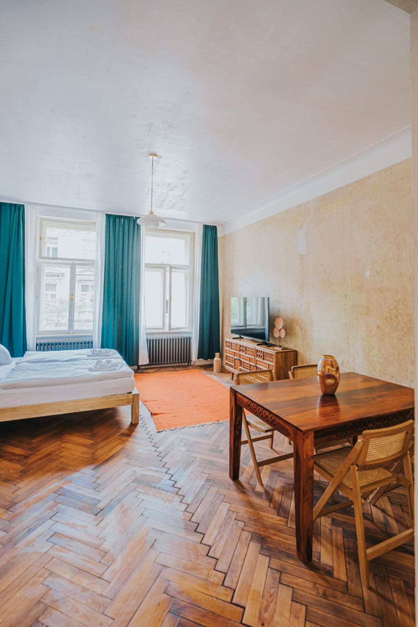 Aparthotel Bohemian Experience Prag Exterior foto